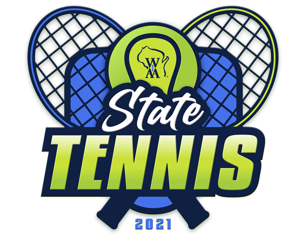 WIAA State Tennis Meet Logo